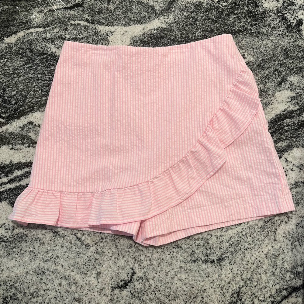 Lilly Pulitzer Faye Skort Capri Coral Size 0